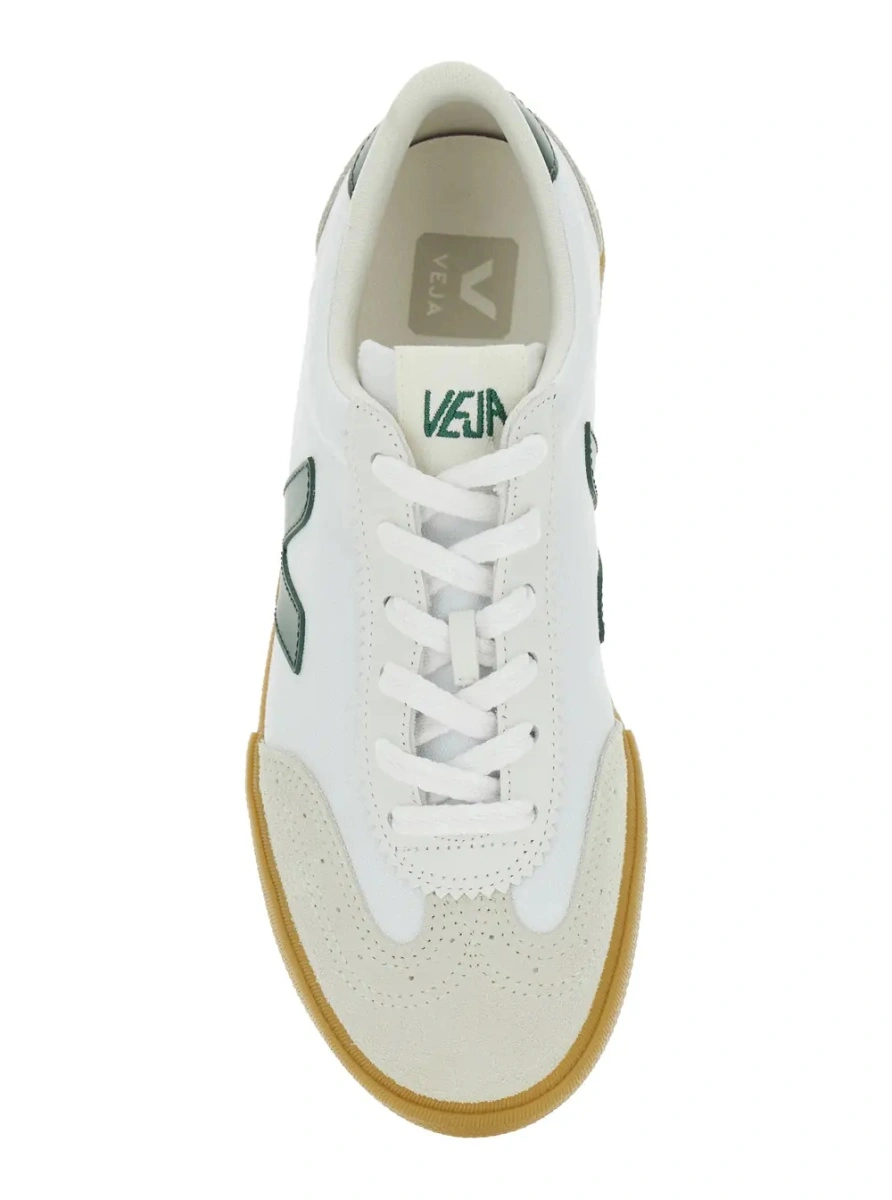Sneakers VEJA albi din canvas 'Volley' - Img 4
