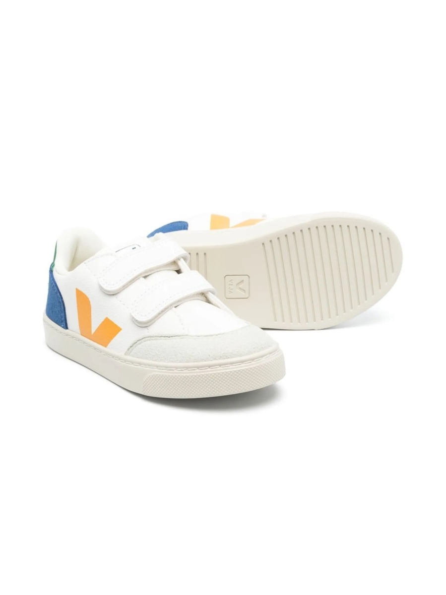Sneakers VEJA albi din piele - Img 2