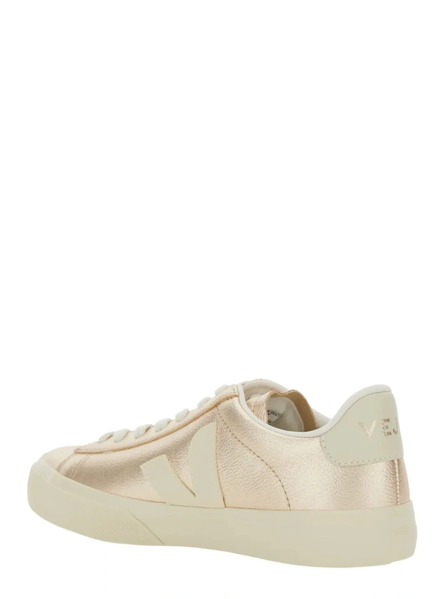 Sneakers VEJA gri din piele 'Campo' - Img 3