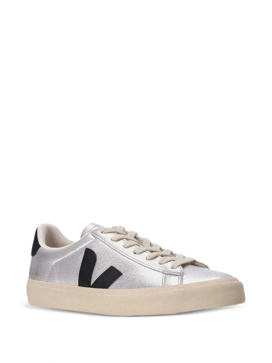 Sneakers VEJA gri din piele 'Campo' - Img 5