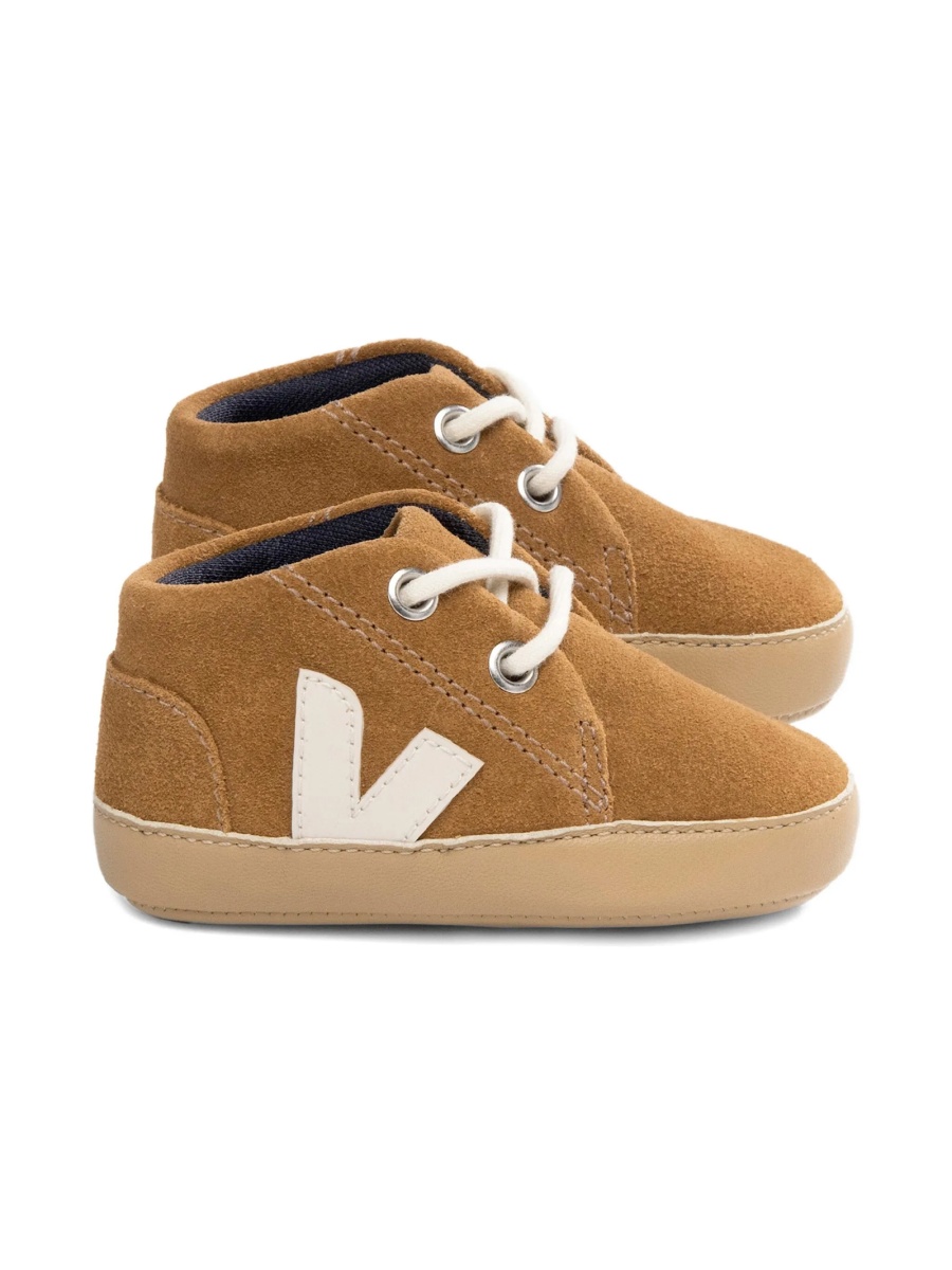 Sneakers VEJA maro din piele intoarsa - Img 2