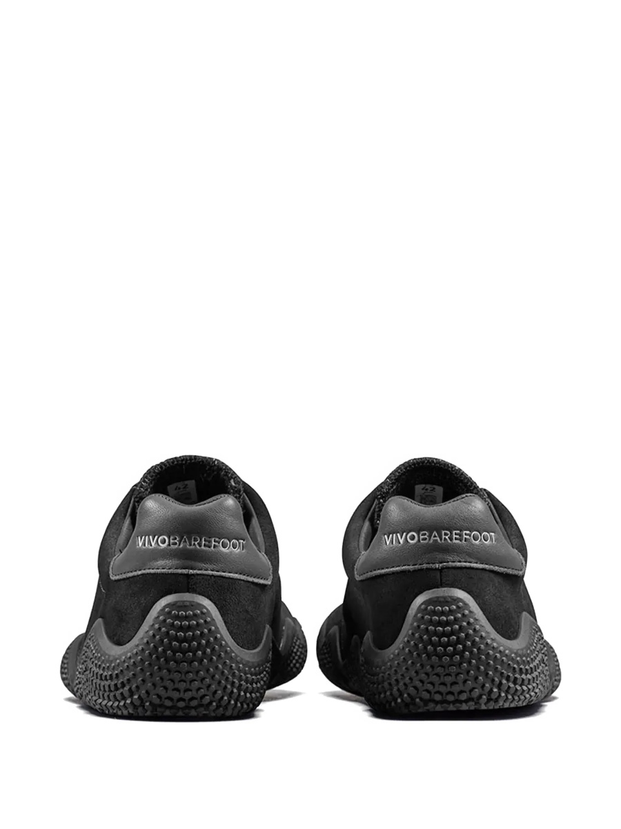 Sneakers Vivobarefoot negri din piele intoarsa - Img 3