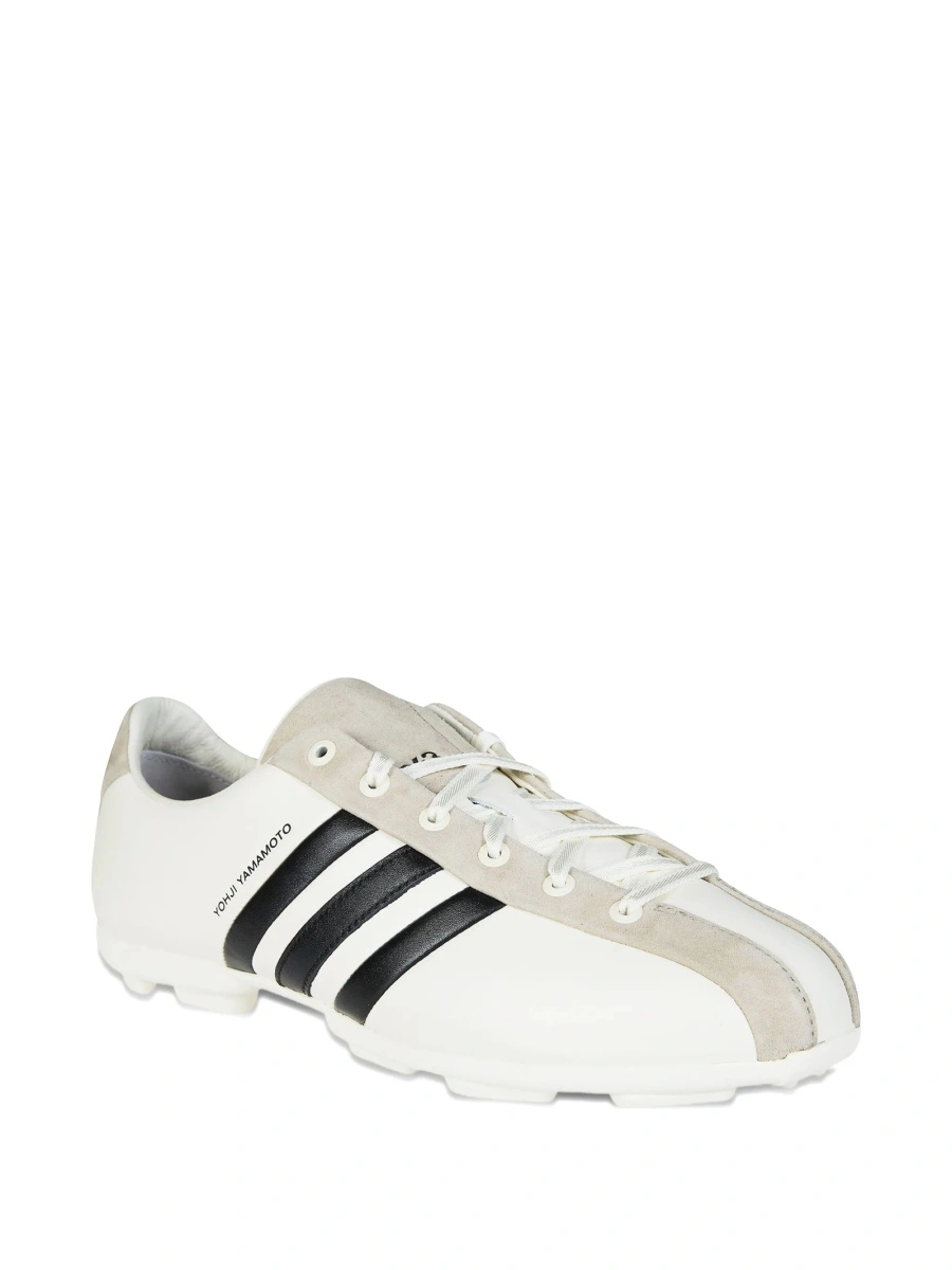 Sneakers Y-3 albi din piele - Img 2