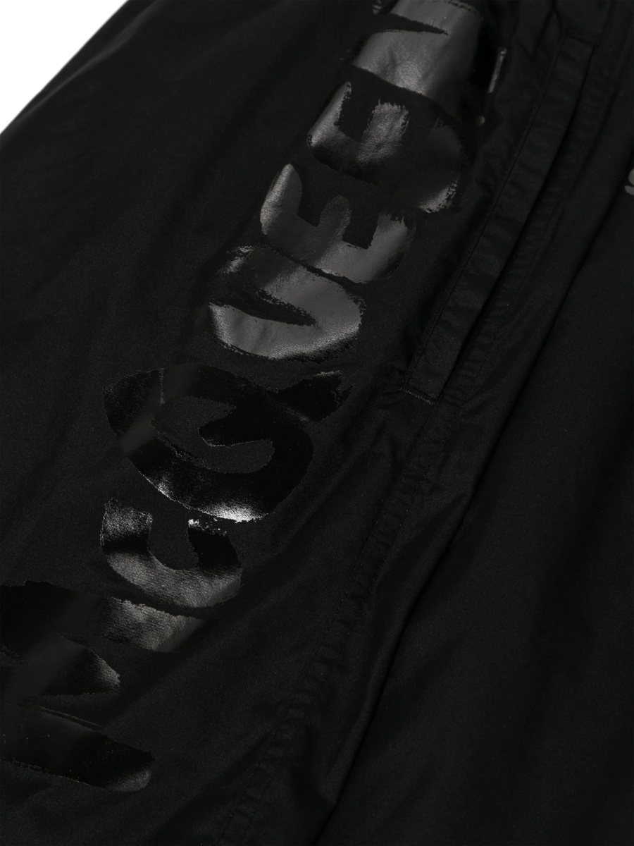 Sort de baie Alexander McQueen negru din poliamida - Img 3