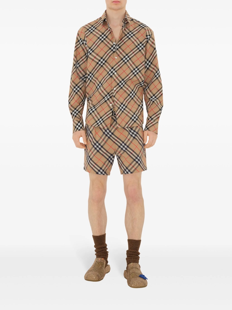 Sort de baie Burberry neutru din poliamida - Img 4