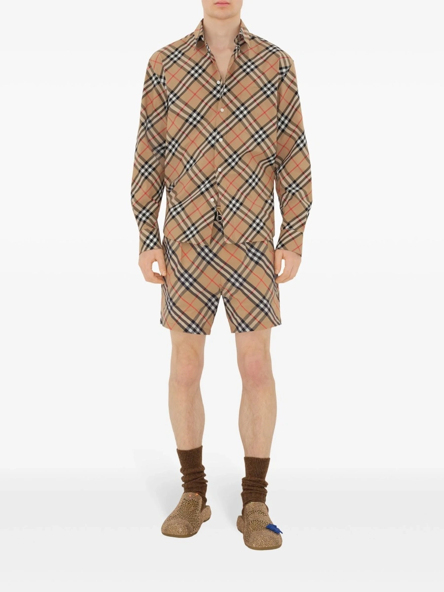 Sort de baie Burberry neutru din poliamida - Img 4