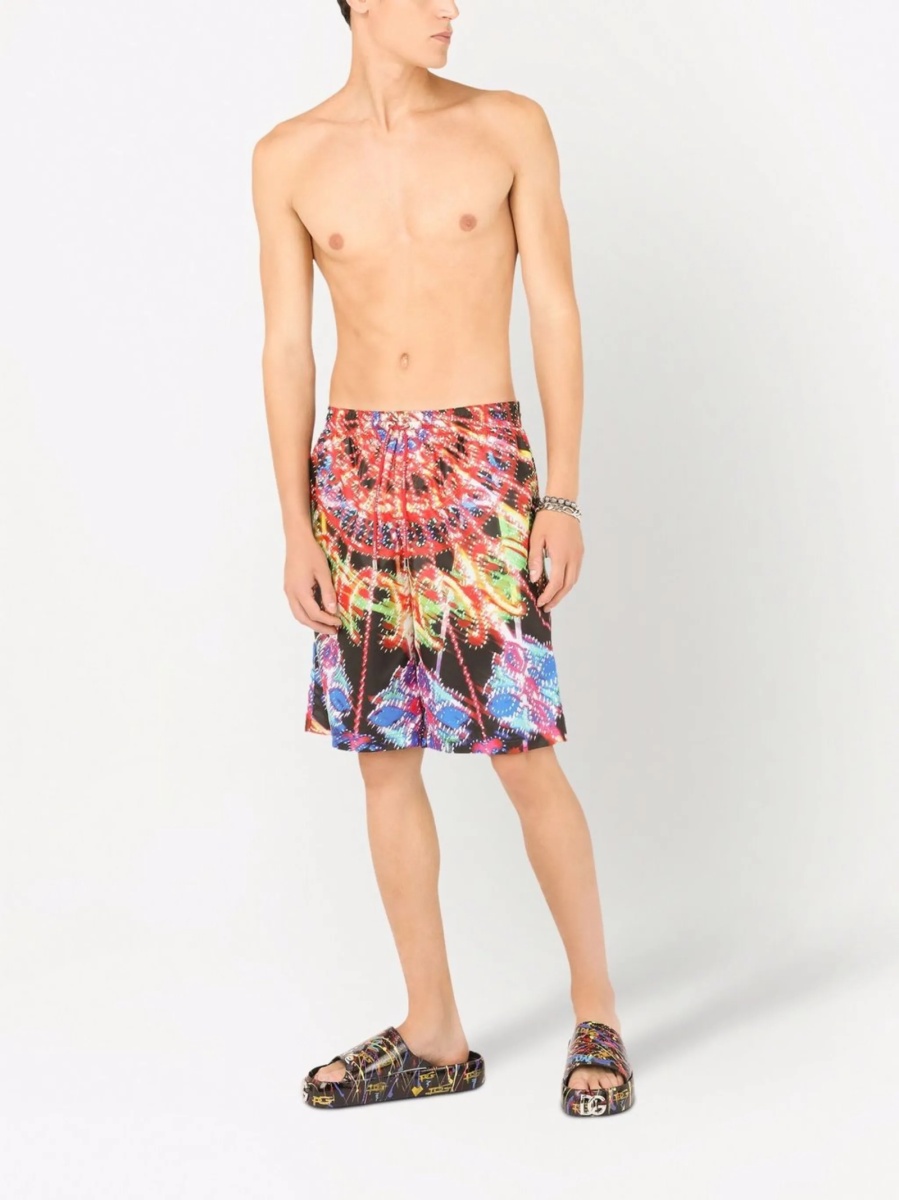 Sort de baie Dolce &amp; Gabbana negru din polyester - Img 2