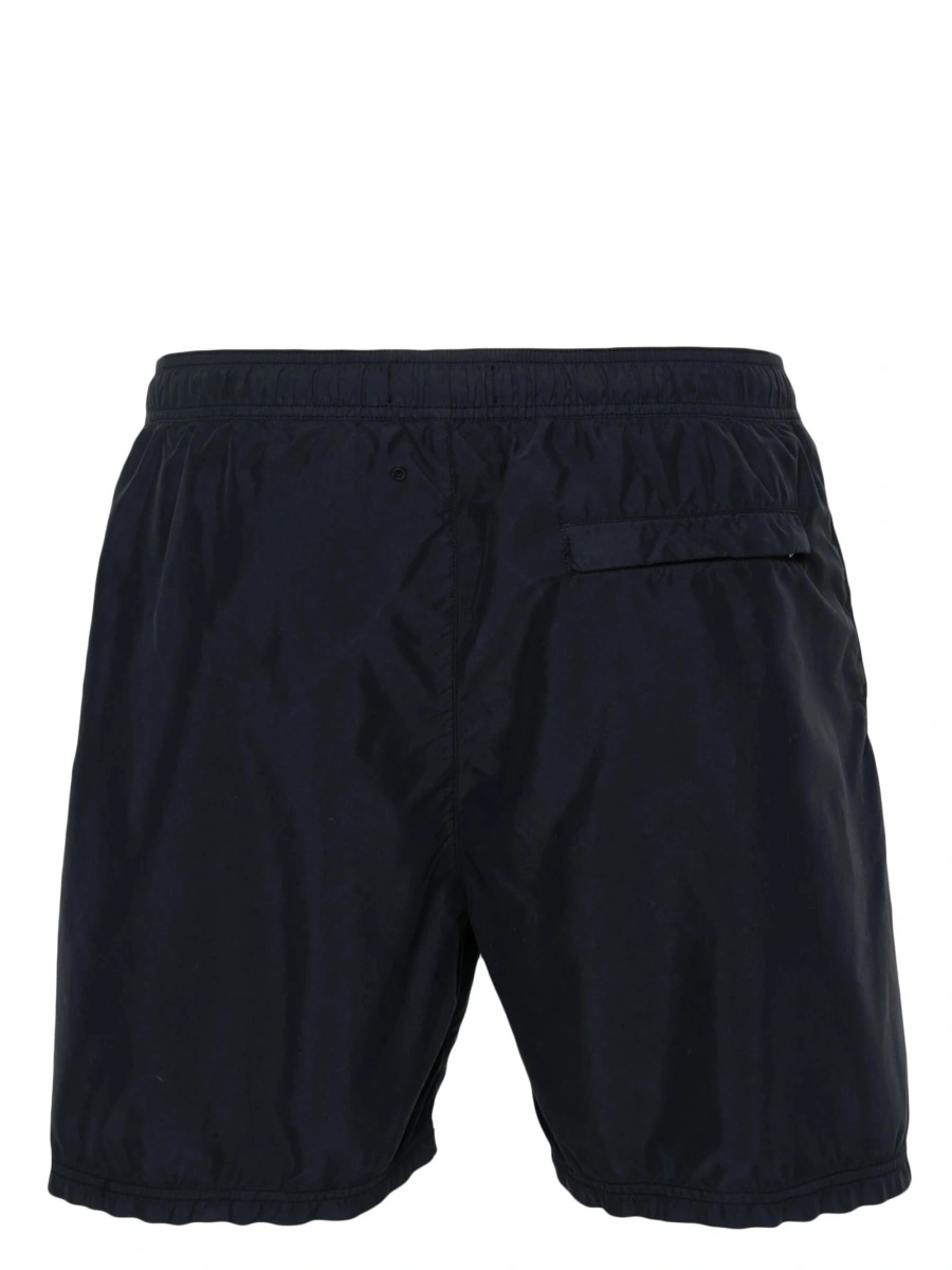 Sort de baie Stone Island albastru din poliamida - Img 2