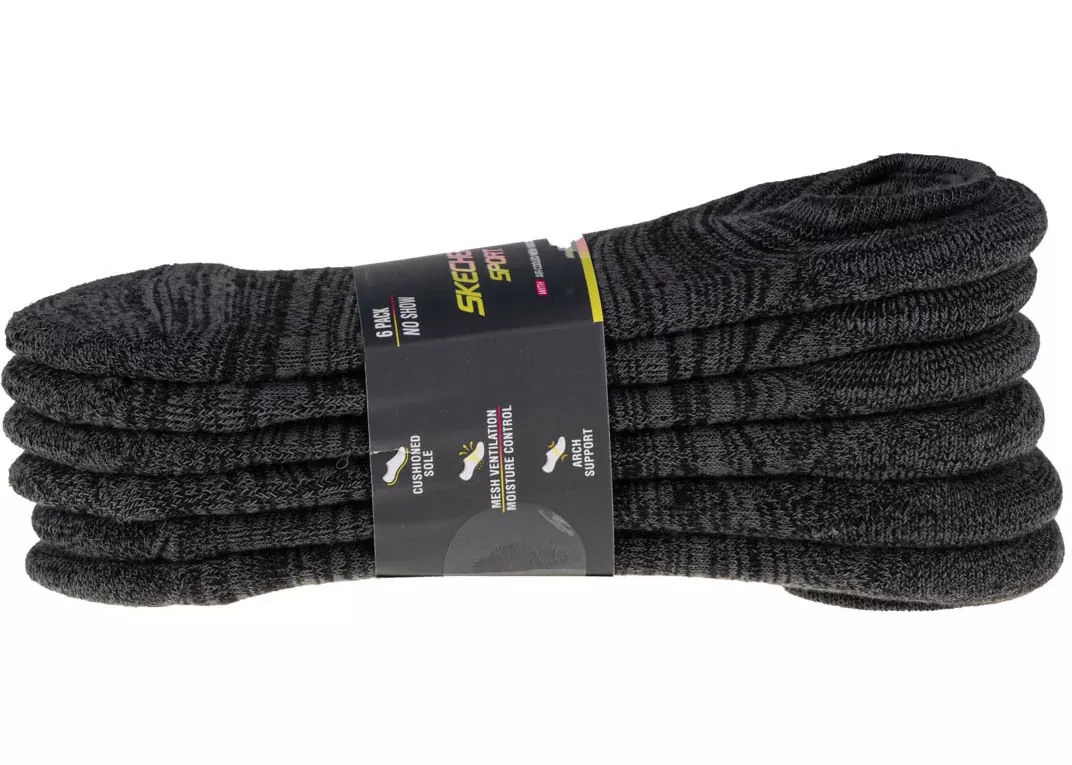 Sosete 6pk Womens 1/2 Terry Socks - Img 2