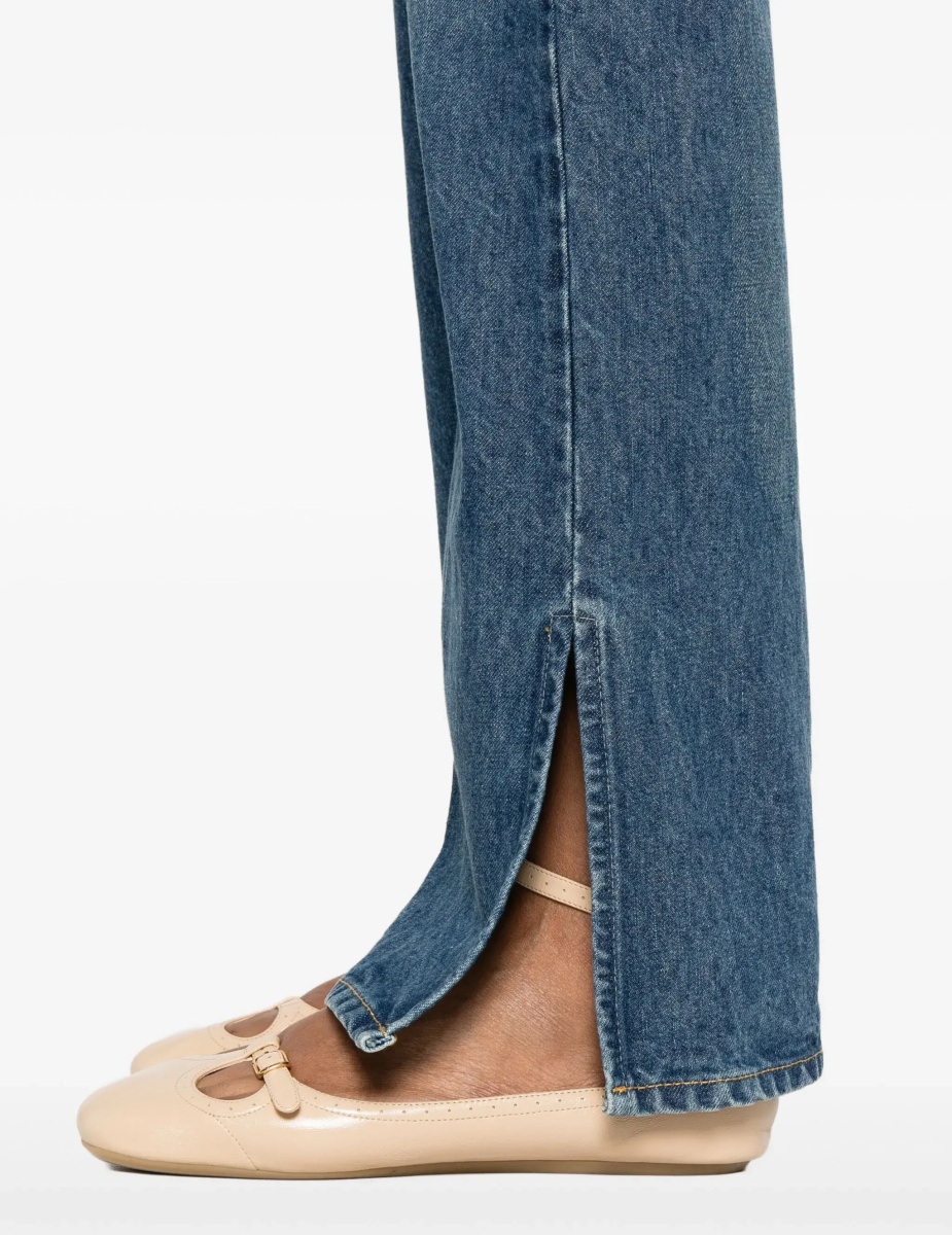 Straight-Leg Denim Jeans - Img 5