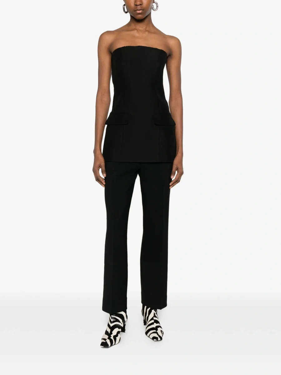 Top TOTEME negru din lana - Img 4