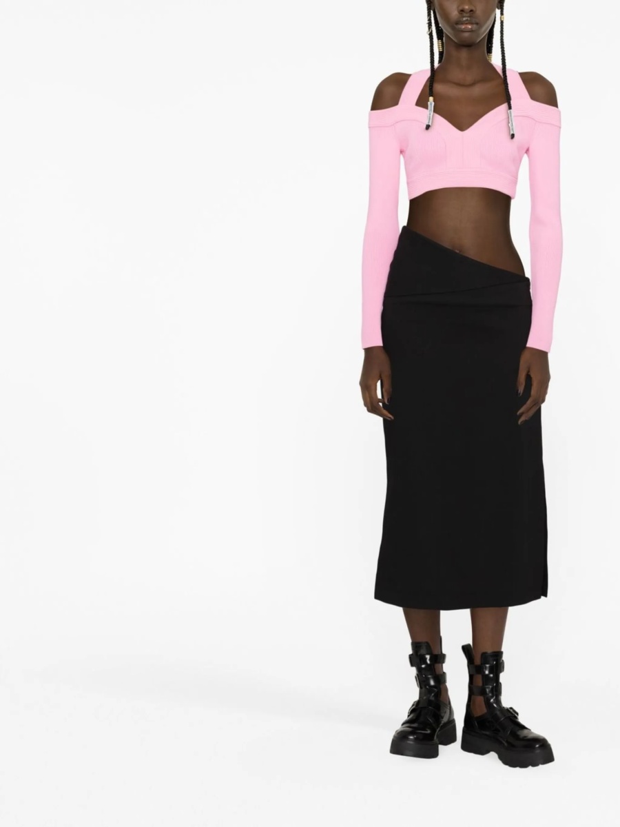 Top tricotat Alexander McQueen roz - Img 2