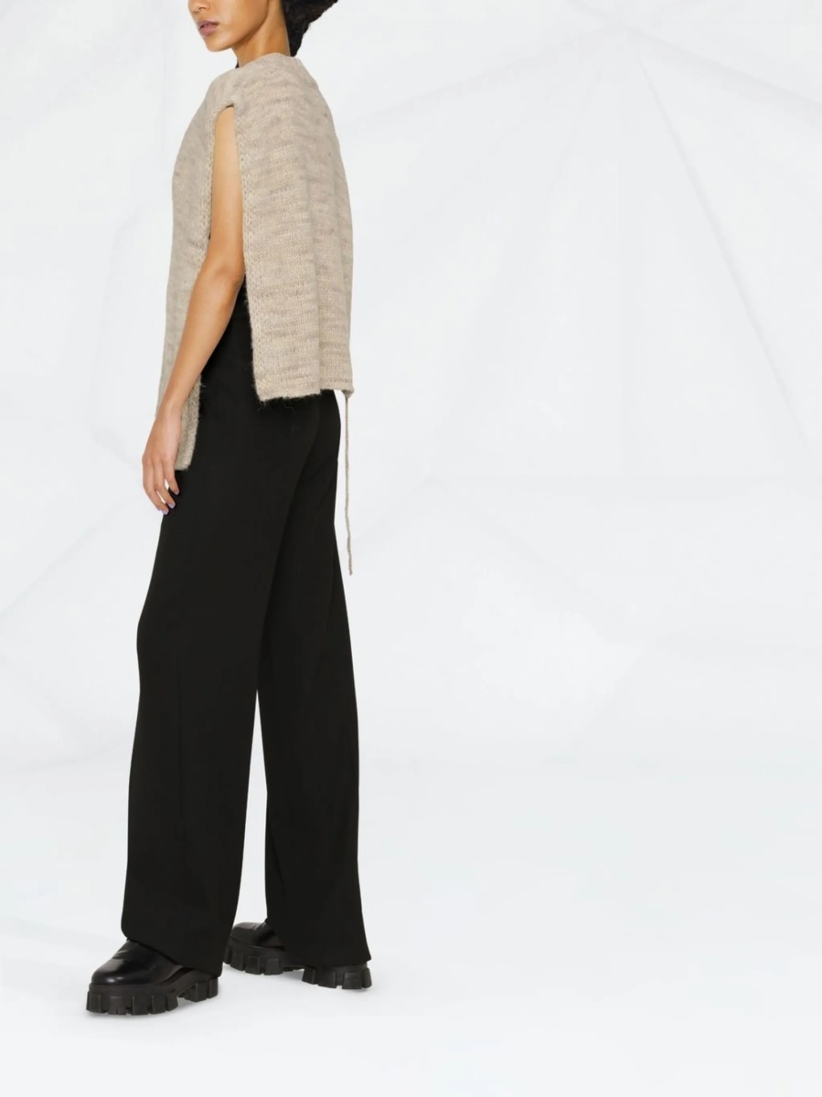 Top tricotat Maison Margiela neutru - Img 4