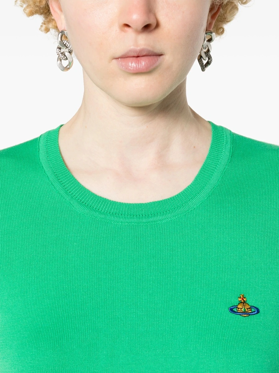 Top tricotat Vivienne Westwood verde - Img 5