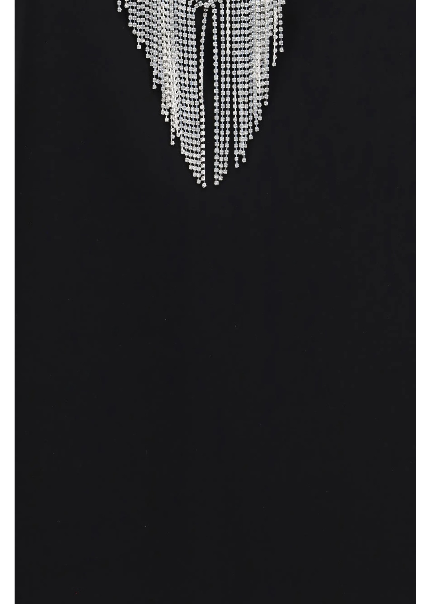 Topuri Faglia V-neck Top with crystals - Img 3