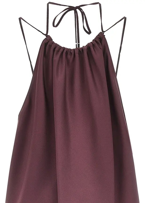 Topuri Satin halter neck top - Img 2