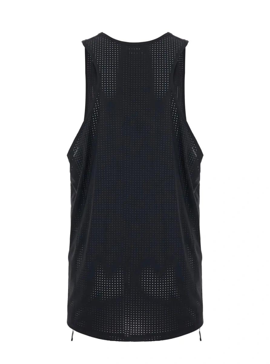Topuri SATISFY Space-O Singlet top in black fabric - Img 2