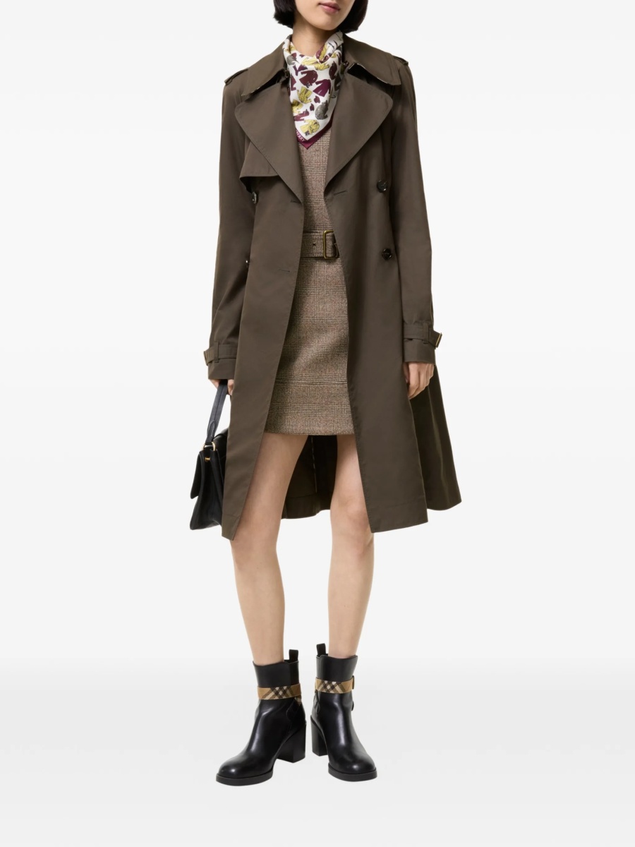 Trenci Burberry maro din bumbac - Img 2