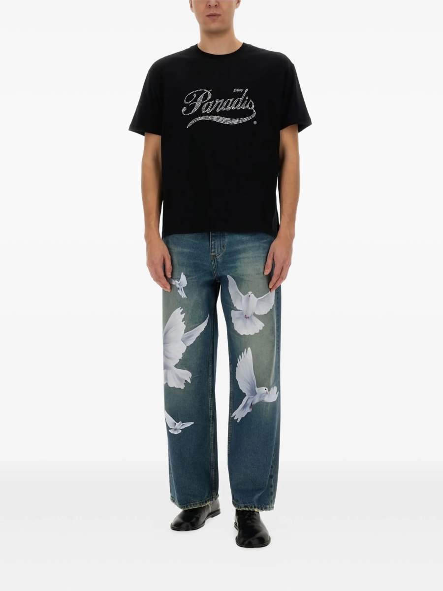 Tricou 3.PARADIS negru - Img 2