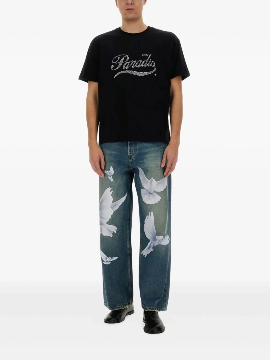 Tricou 3.PARADIS negru - Img 2