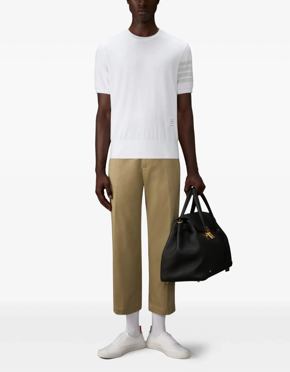Tricou 4-Bar cotton jersey T-shirt - Img 2