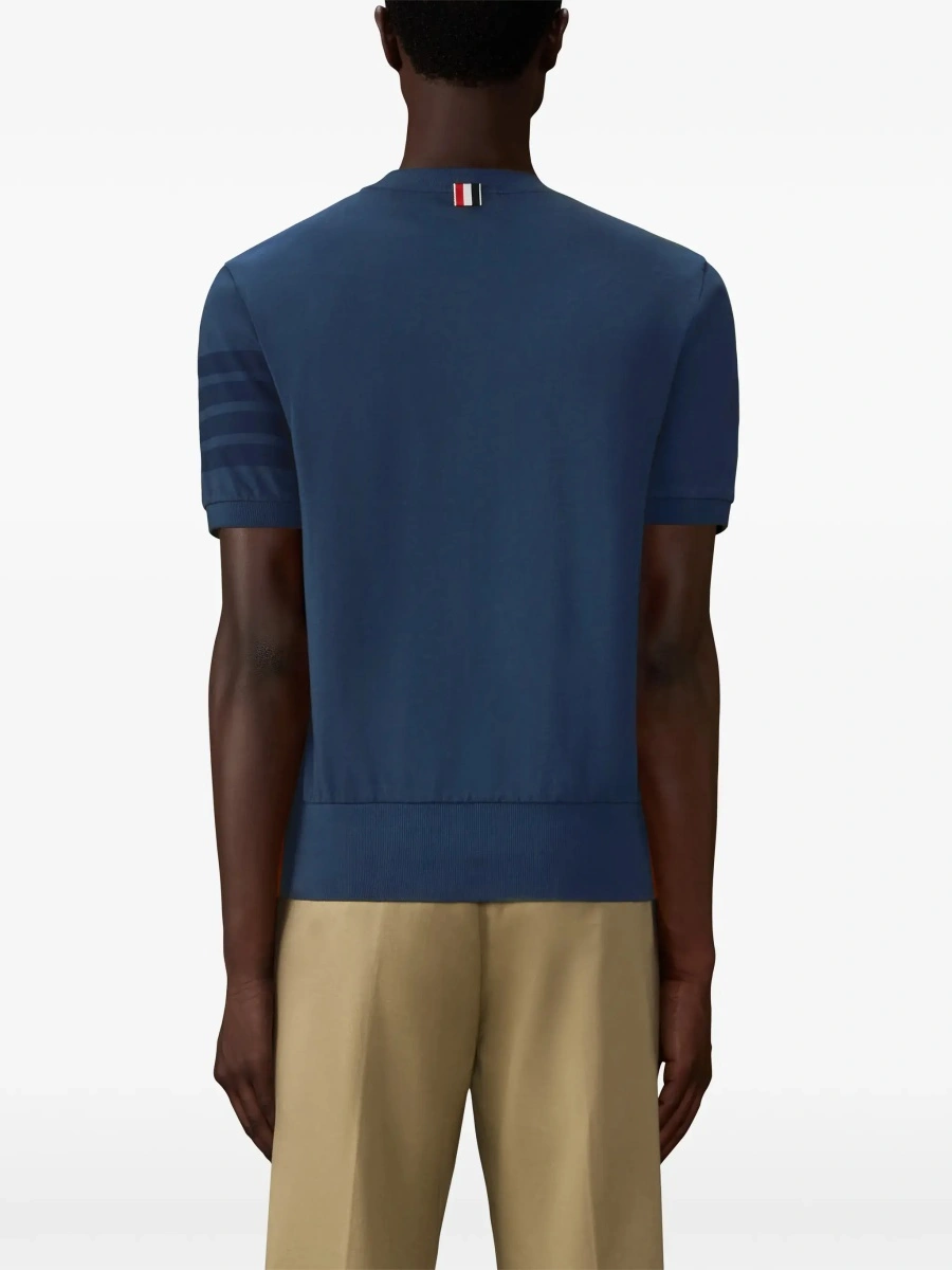 Tricou 4-Bar cotton jersey T-shirt - Img 6