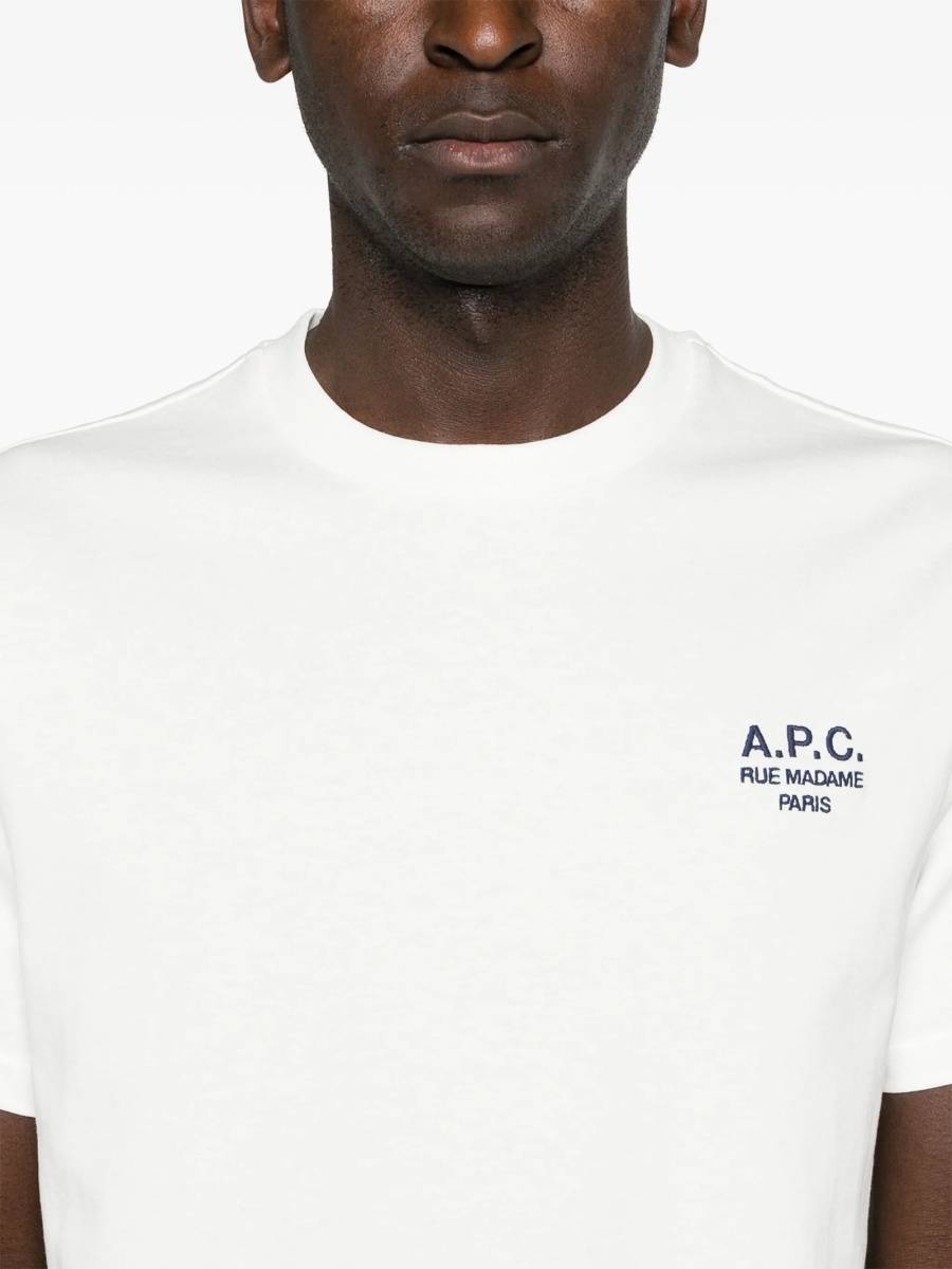 Tricou A.P.C. alb - Img 5