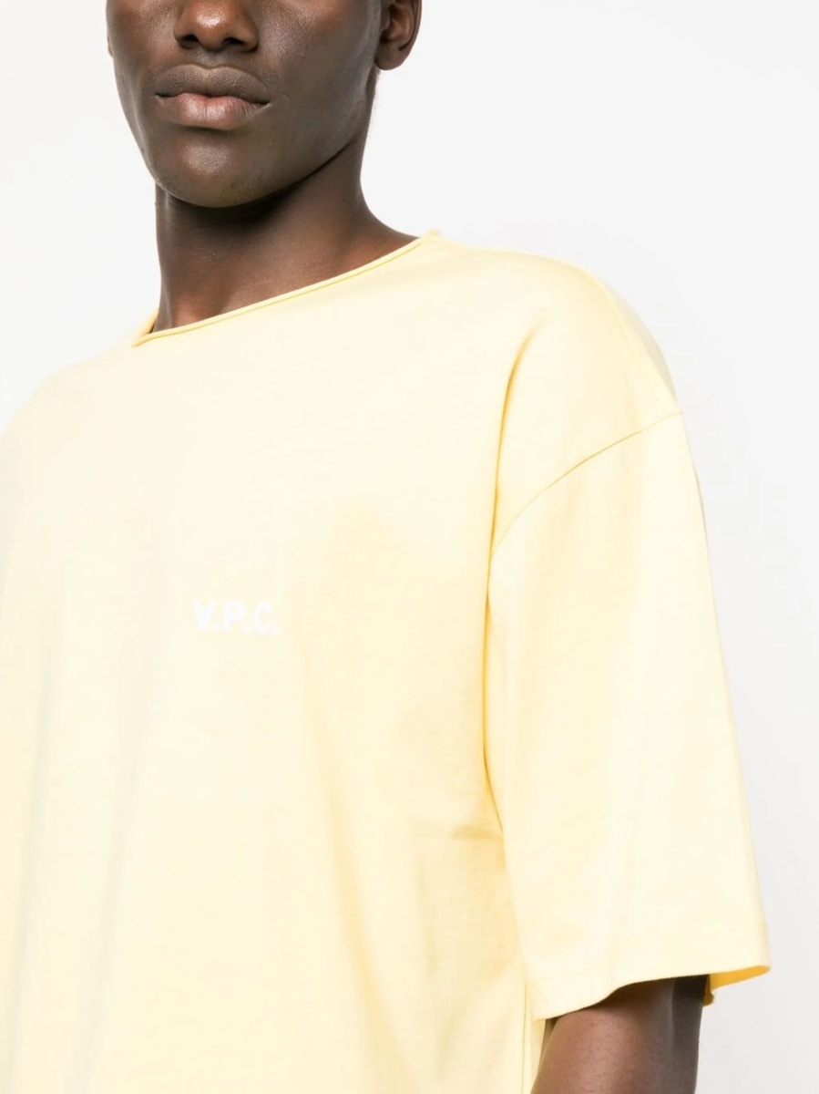 Tricou A.P.C. galben - Img 5