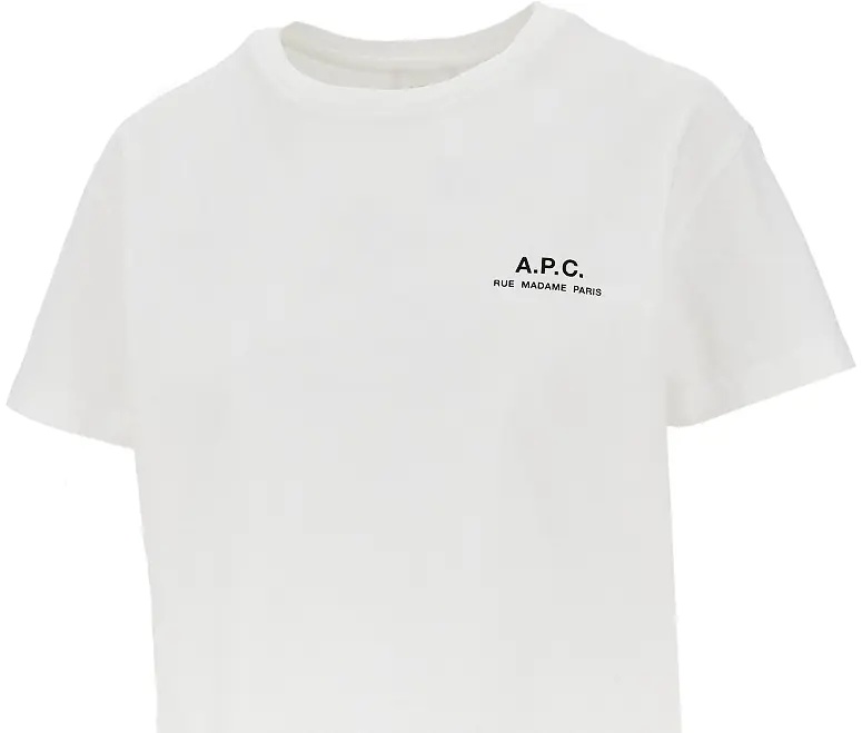 Tricou A.P.C. Logo print short T-shirt - Img 2