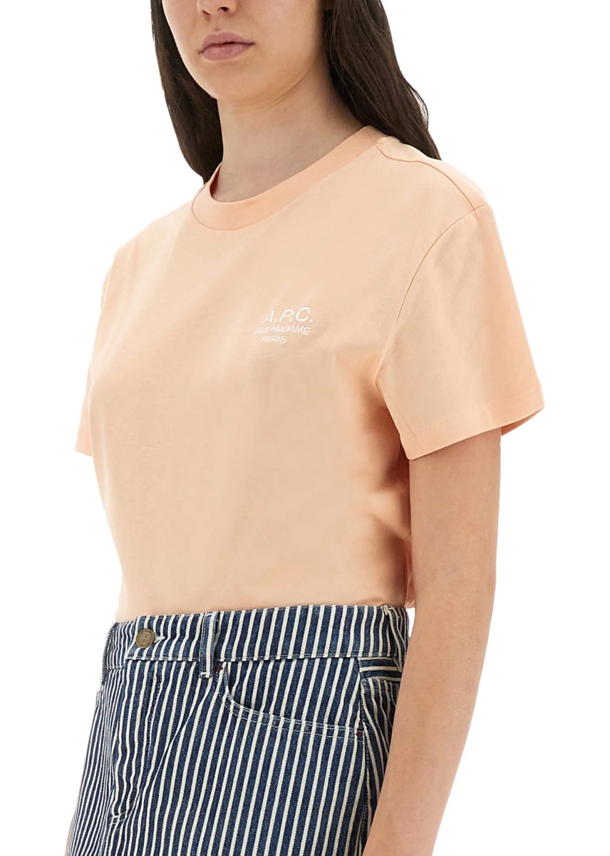 Tricou A.P.C. T-Shirt "Rue Madame Gots" - Img 4
