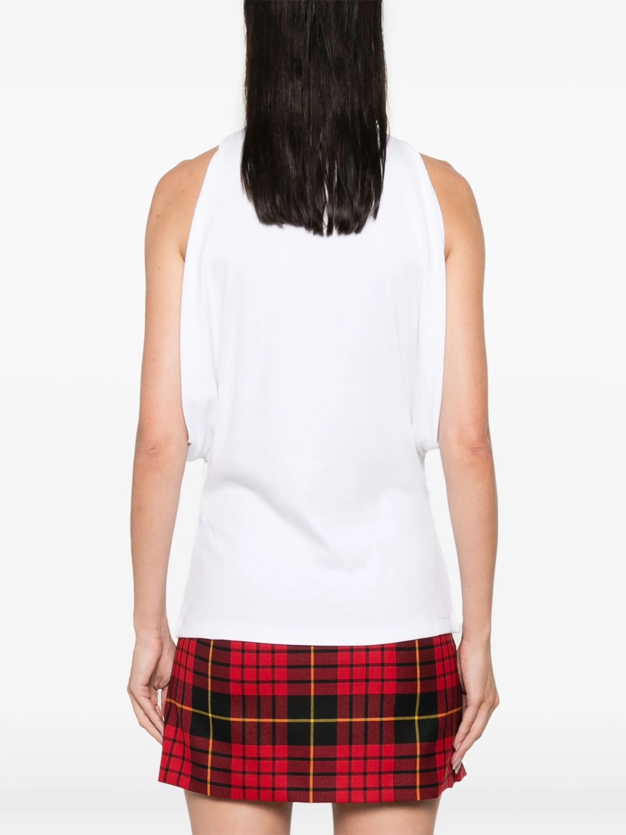 Tricou Alexander McQueen alb - Img 4