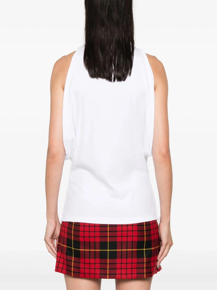 Tricou Alexander McQueen alb - Img 4