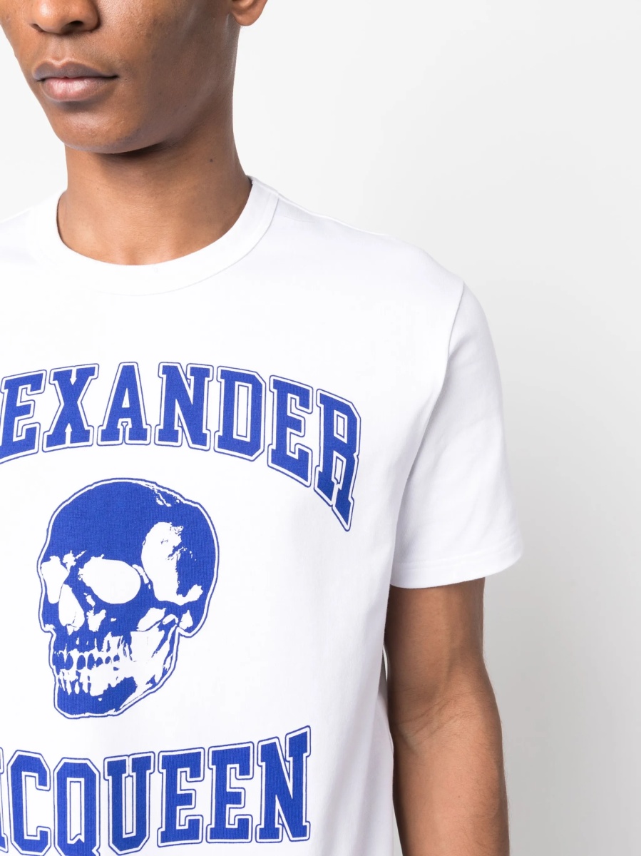 Tricou Alexander McQueen alb - Img 5