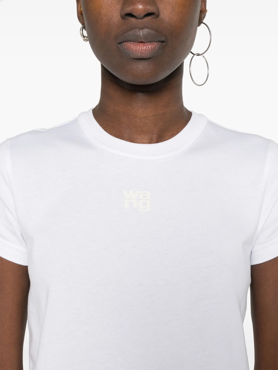 Tricou Alexander Wang alb - Img 5