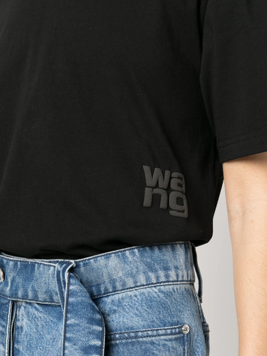 Tricou Alexander Wang negru - Img 5