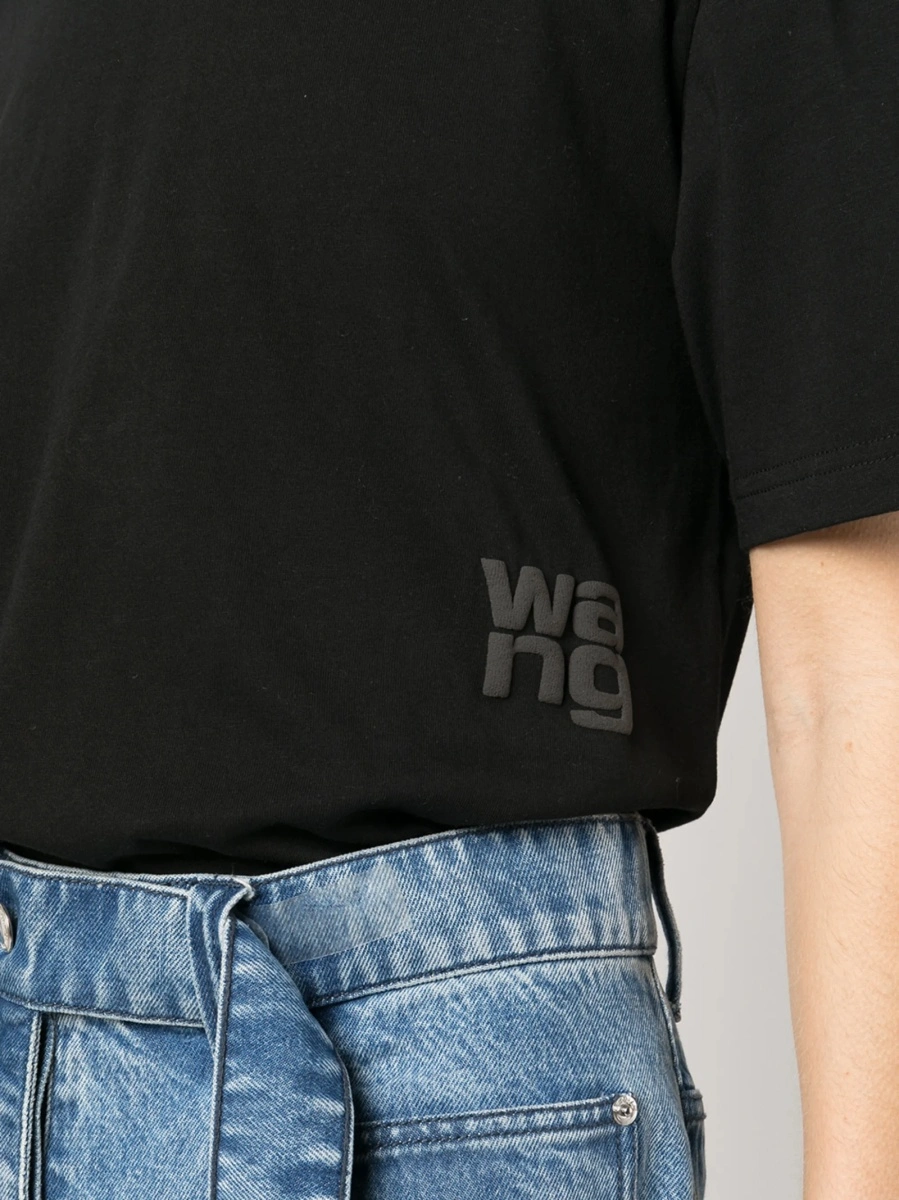 Tricou Alexander Wang negru - Img 5