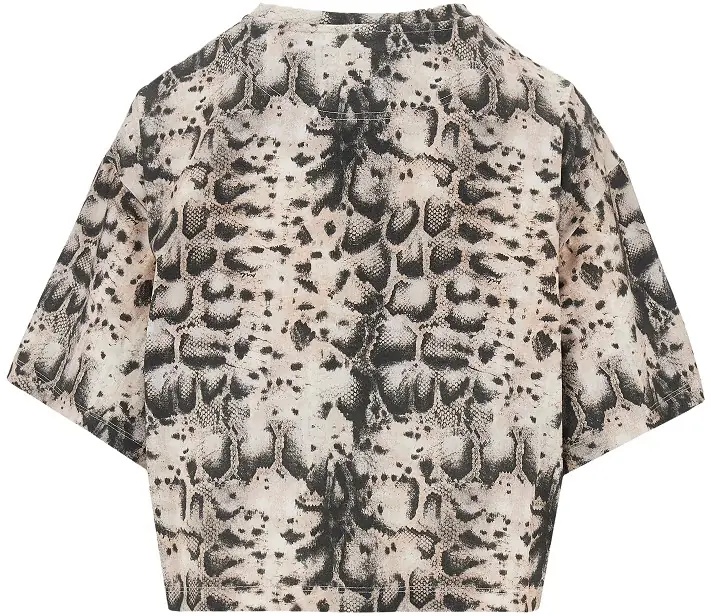 Tricou Animalier print cropped T-shirt - Img 3