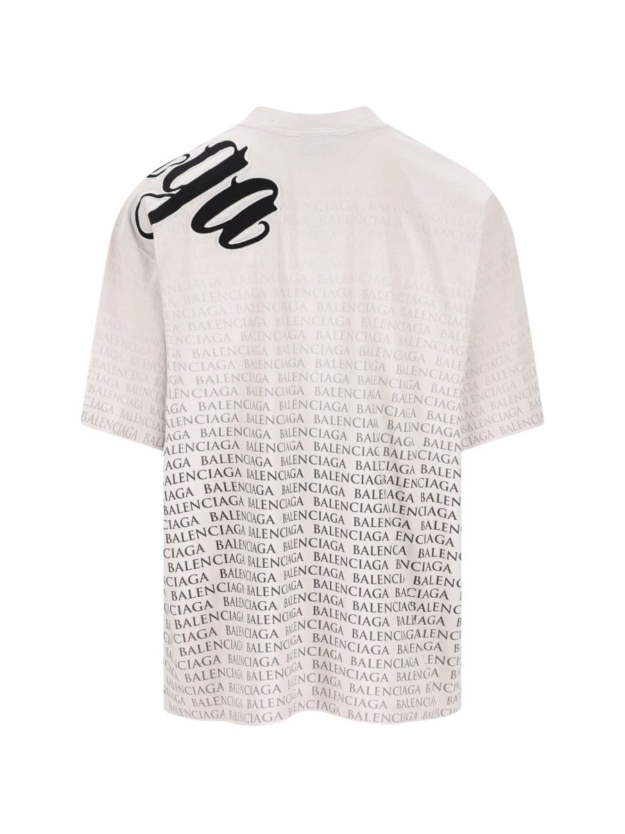 Tricou Balenciaga alb - Img 2