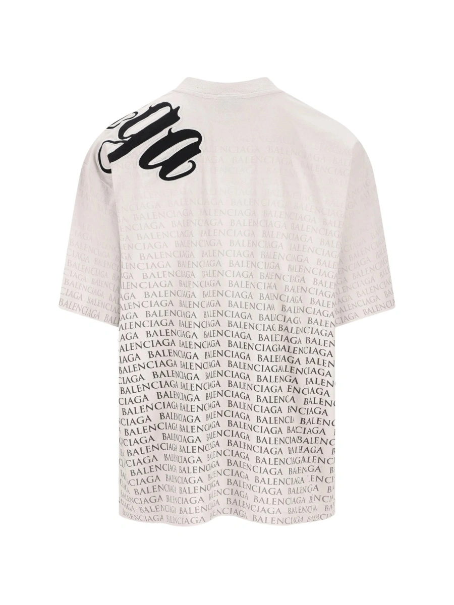 Tricou Balenciaga alb - Img 2