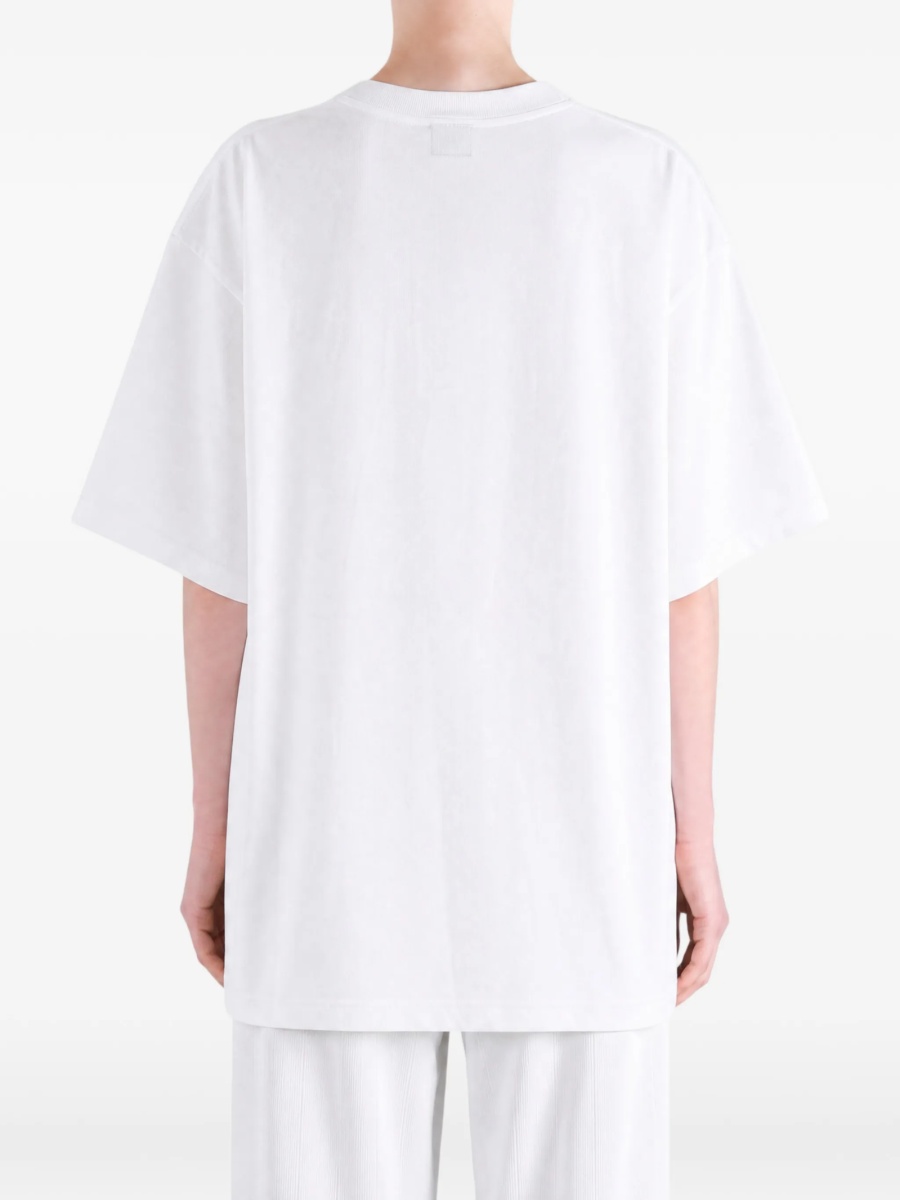 Tricou Balenciaga alb - Img 4