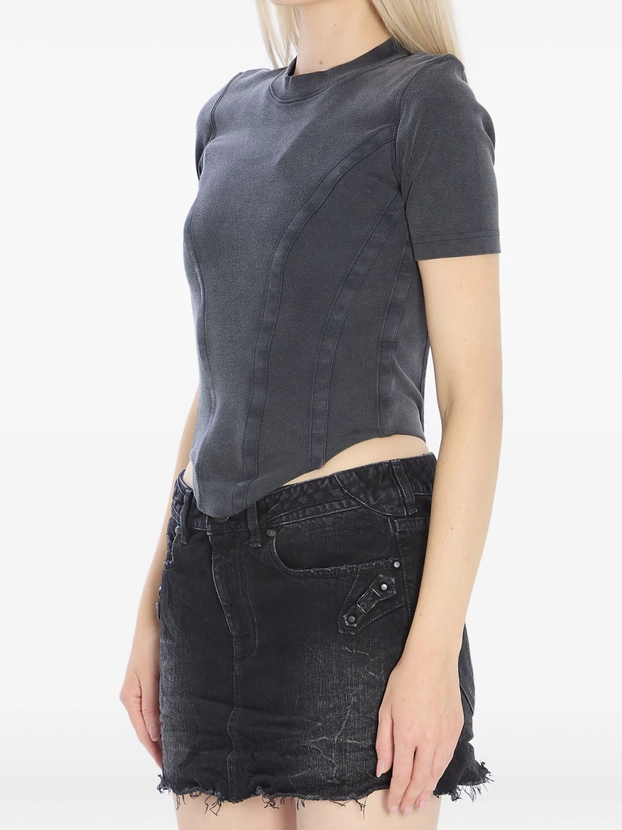 Tricou Balenciaga gri - Img 2