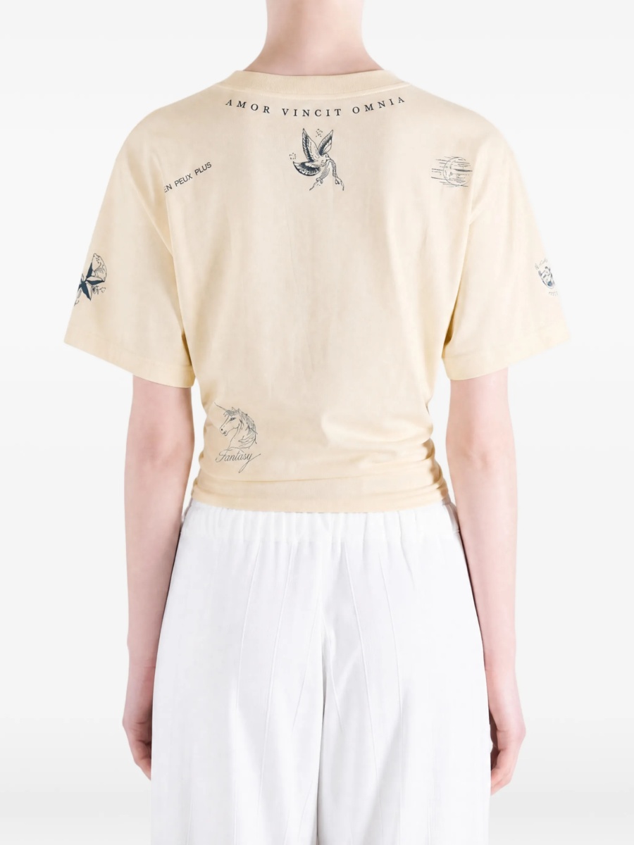 Tricou Balenciaga neutru - Img 4