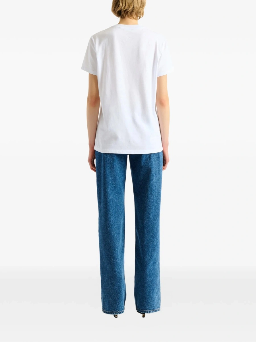Tricou Balmain alb - Img 4