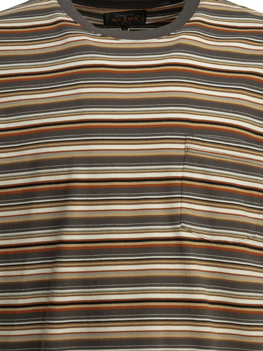 Tricou Beams Plus maro - Img 3