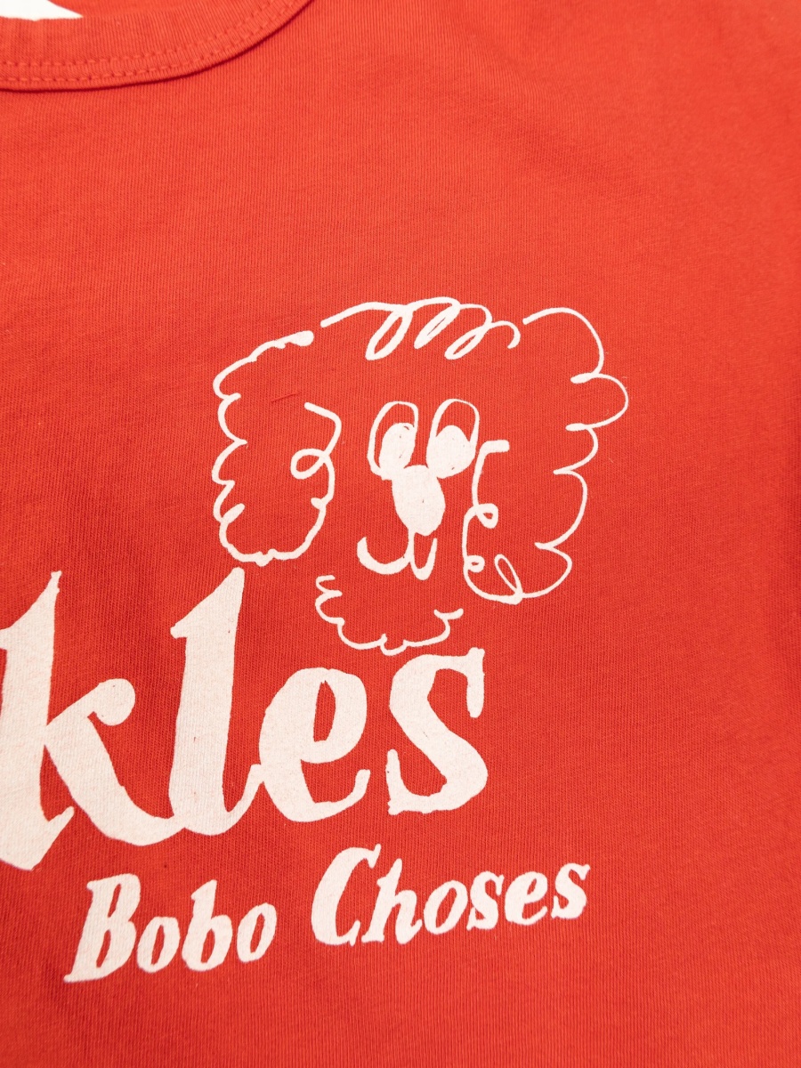 Tricou Bobo Choses rosu - Img 5