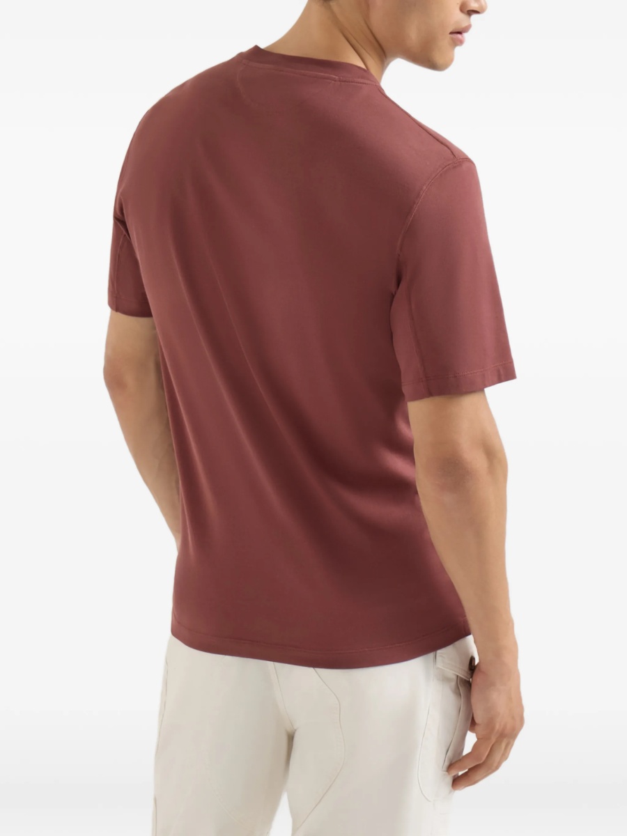 Tricou Brunello Cucinelli rosu - Img 4