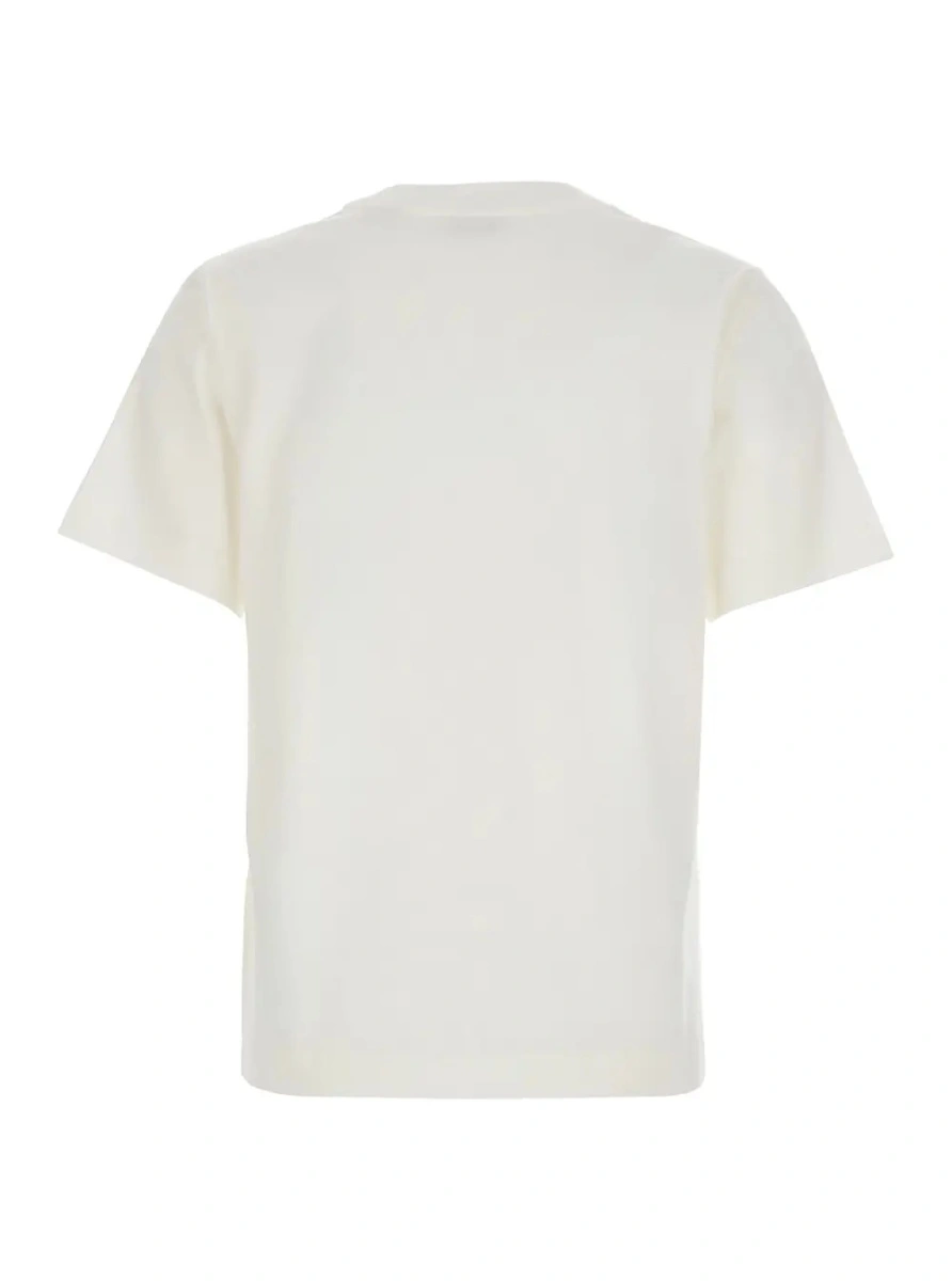 Tricou Burberry alb din bumbac - Img 2