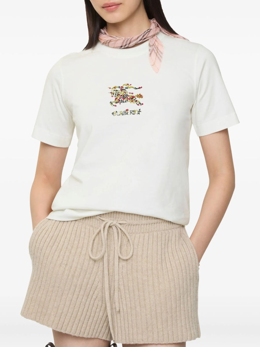 Tricou Burberry alb - Img 2