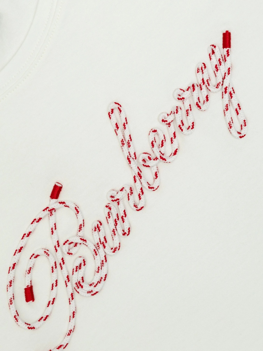 Tricou Burberry alb - Img 4