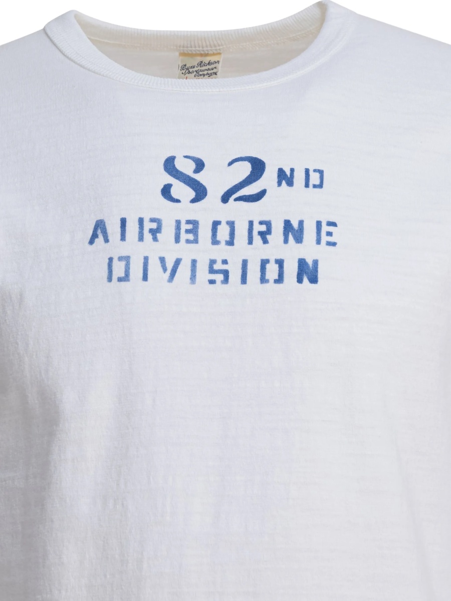 Tricou Buzz Rickson'S alb - Img 3